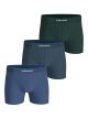 Bjron borg organic cotton stretch boxer 3p bl/bl/g
