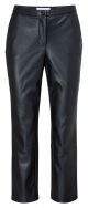 Yaya faux leather trousers high waist 7/8 black