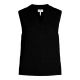 Object objmalena s/l knit waistcoat black