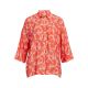 Object objrio 3/4 shirt hot coral animal