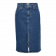 Object objellen midi denim skirt noos blue denim