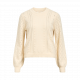 Object objingle l/s re o-neck knit noos sandshell