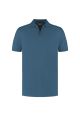 Dstrezzed bowie v-neck polo blue fusion