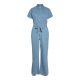 Object objnorma denim jumpsuit light blue denim