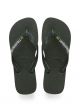 Havaianas brasil logo green olive