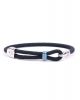 Pig & Hen captain carl armband navy | silver