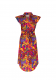 Aaiko ceylin flower dress saffron