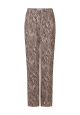 Aaiko Cecilia zebra vis trousers hazelnut