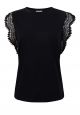 Aaiko cora top black