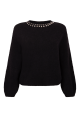 Aaiko daniela strass wp sweater black