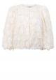 Aaiko evie fringe jacket lesblancs