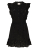 Aaiko fajenna broderie dress black