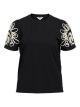 Object objcaroline joana ss top e div black