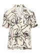 Object objsanne s/s re shirt aop noos sandshell