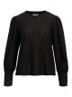 Object objlaila l/s re top noos black