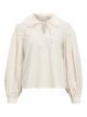 Object objhope ira l/s re v-neck top white sand