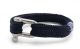 Pig & hen gorgeous george armband navy/silver