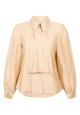 Aaiko veronne tie vis blouse cream3