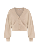 Aaiko kalina cardigan smoke sand