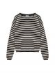 Catwalk Junkie sweater soft stripe black