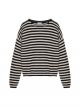 Catwalk Junkie sweater soft stripe black