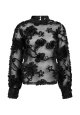 Aaiko lucia flower pes top black