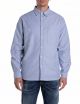 Replay m4138a 52767 overhemd natural white / blue