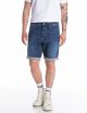 Replay rbj981y denim short dark blue