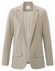 Yaya soft blazer cashmere brown dessin