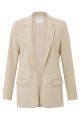 Yaya jersey loose fit blazer oxford tan sand