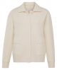 Yaya knitted jacket w/ pockets and buttons white
