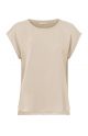 Yaya top cap sleeve oxford tan sand