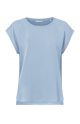 Yaya top cap sleeve blizzard blue