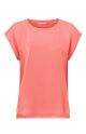 YAYA fabric mix top sleevles shell pink