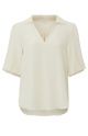 Yaya short sleeve tunic top birch sand