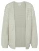 Yaya heavy yarn cardigan l/s brazilian sand