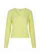 Modström cammy v-neck trui yellow pear