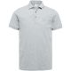 Cast Iron polo organic cotton pique mid grey melee