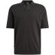 Cast Iron Short sleeve polo regular fit visc Black