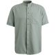 Cast Iron s/s shirt cotton linen twill lily pad