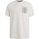 Cast iron ss r-neck single jersey snow white