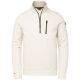 PME Legend half zip collar interlock jersey white
