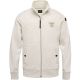PME Legend zip jacket structure sweat bone white