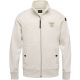 PME Legend zip jacket structure sweat bone white