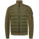 PME Legend zip jacket fleece mixed padded olive