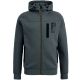 Pme legend zip jacket interlock sweat asphalt