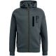 Pme legend zip jacket interlock sweat asphalt