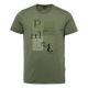 PME Legend t shirt r-neck single jersey olive