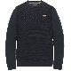 PME Legend crewneck cotton knit dark sapphire