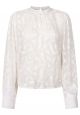 Aaiko quinty embrodery top les blancs